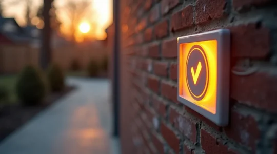 Représentation symbolique d'un certificat de conformité électrique pour la vente immobilière au Québec