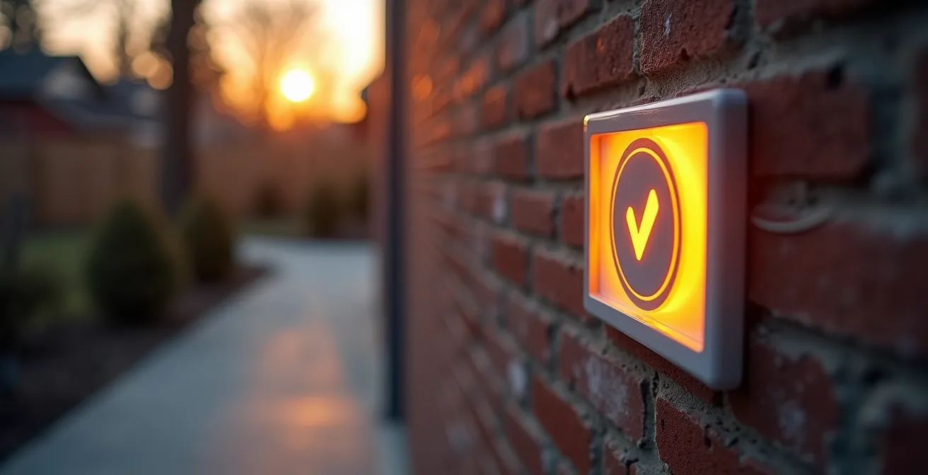 Représentation symbolique d'un certificat de conformité électrique pour la vente immobilière au Québec