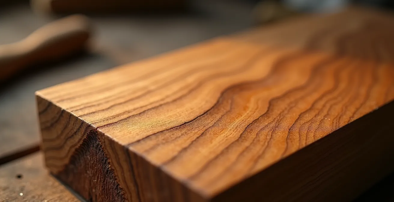 Atelier artisanal québécois de fabrication de comptoirs en bois massif d'érable et merisier