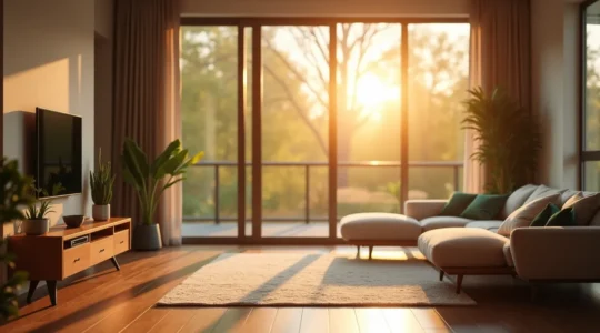 Maison québécoise rénovée avec éclairage naturel, isolation optimale et espace de vie confortable