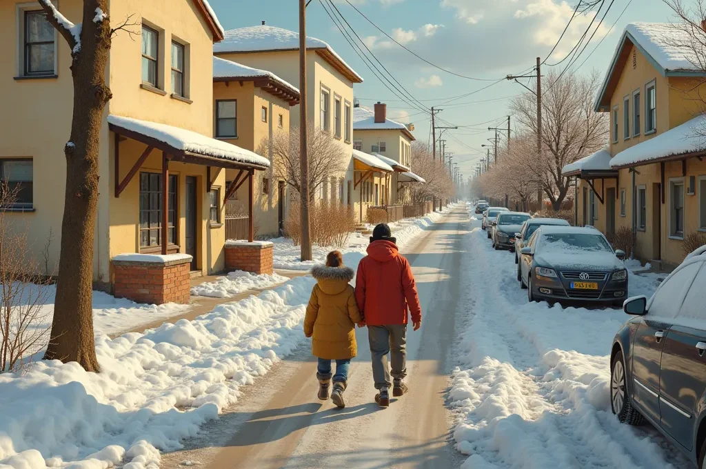 Enfant avec casque de sécurité coloré jouant le rôle d'inspecteur sur un chantier domestique